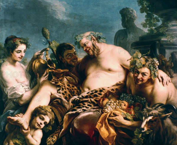 'Drunken Silenus', 1747.  Creator: Carle van Loo.