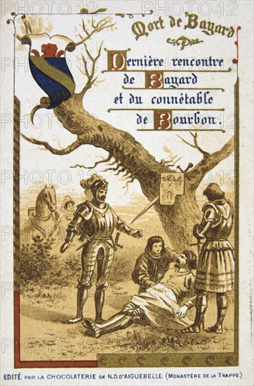 Scene from the life of Bertrand du Guesclin, (19th century). Artist: Unknown