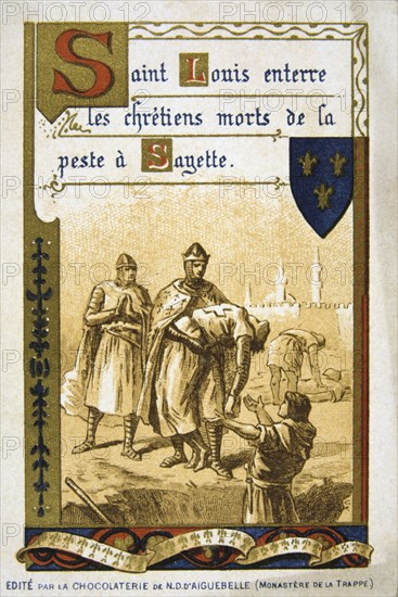 Scene from the life of Bertrand du Guesclin, (19th century). Artist: Unknown