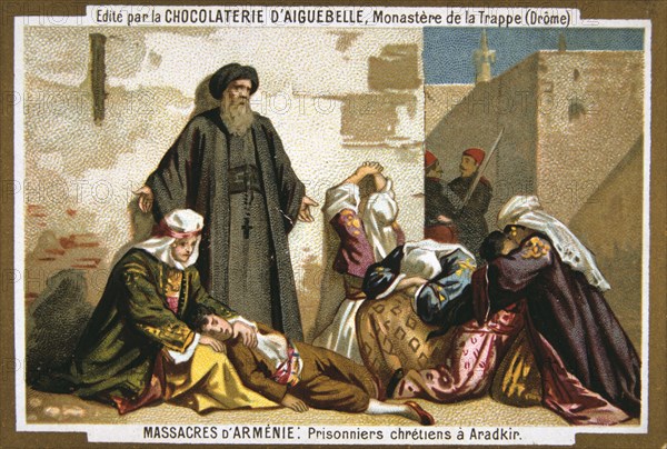 Christian prisoners at Aradkir, 1895. Artist: Unknown