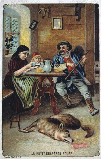 'Litttle Red Riding Hood', 19th century. Artist: Unknown