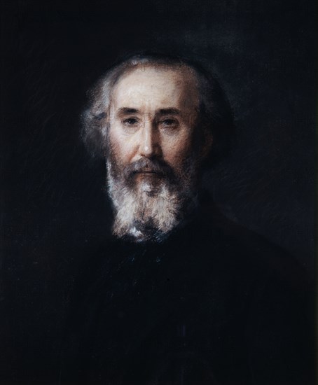 Self Portrait of the artist Emmanuel Lansyer, 19th century. Artist: Emmanuel Lansyer