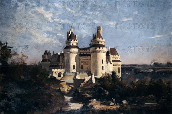 'Pierrefonds', 1868. Artist: Emmanuel Lansyer