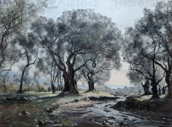 'The Mountain Stream of Vallonet', 1892. Artist: Emmanuel Lansyer