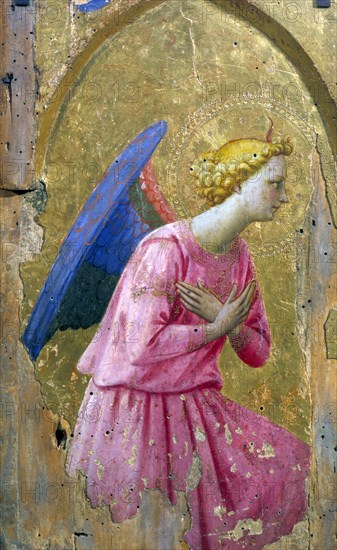 'Angel in Adoration', mid 15th century. Artist: Studio of Fra Angelico