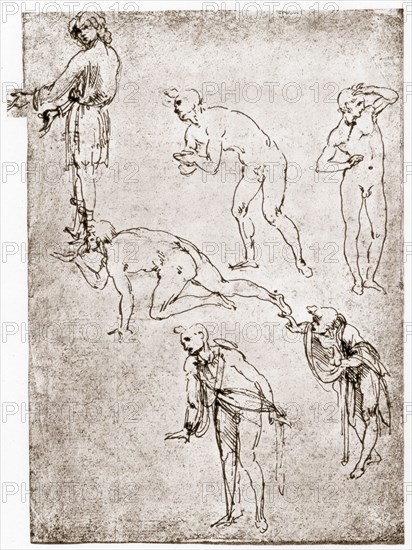 'Adoration of the Shepherds', c1478-1480. Artist: Leonardo da Vinci