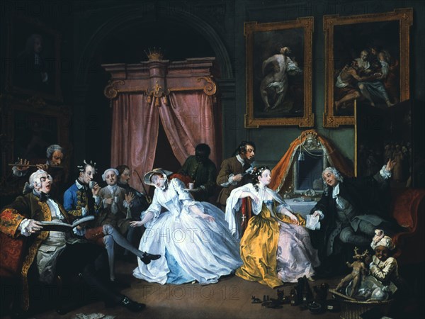 'Marriage A-la-Mode: 4. The Toilette', 1743. Artist: William Hogarth