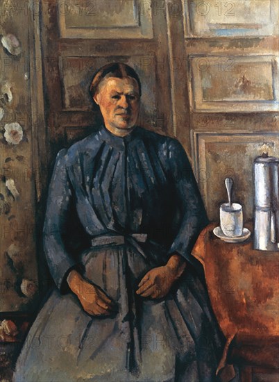 'La Femme a la Cafetiere', c1890-1895. Artist: Paul Cezanne