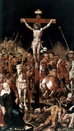 'Golgotha' ('Calvary'), 16th century. Artist: Maerten van Heemskerck