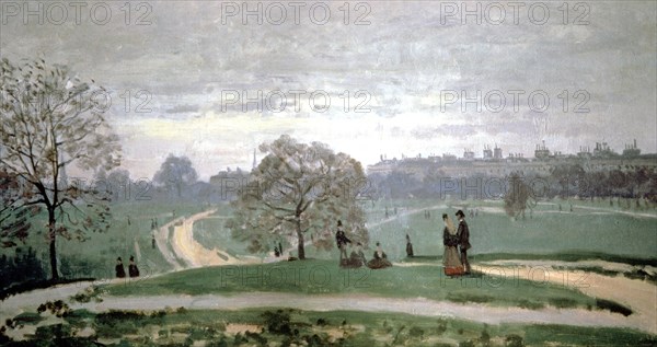 'Hyde Park, London', 1871. Artist: Claude Monet