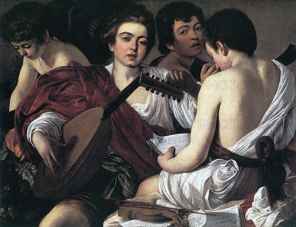 'The Musicians', c1595. Artist: Michelangelo Caravaggio