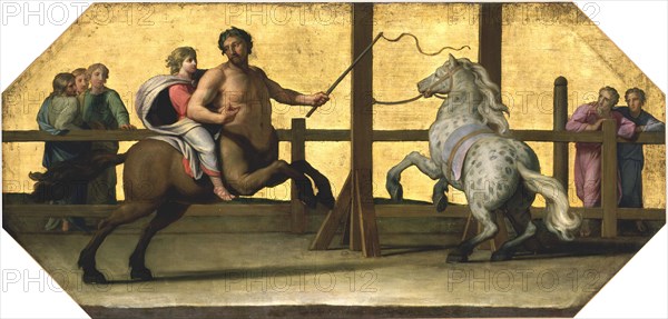 'The Education of Achilles: The Riding Lesson', 17th century. Artist: Jean-Baptiste de Champaigne