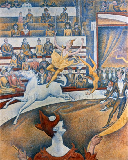 'Le Cirque' ('The Circus'), 1891. Artist: Georges-Pierre Seurat