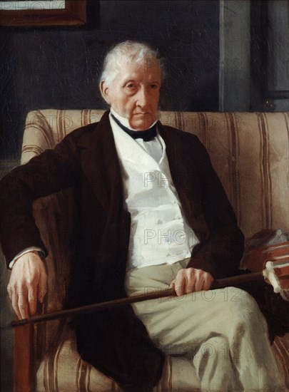 'Portrait of Hilaire de Gas', grandfather of the artist, 1857. Artist: Edgar Degas