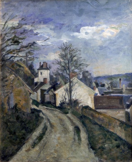 'Doctor Gachet's House at Auvers', c1873. Artist: Paul Cezanne