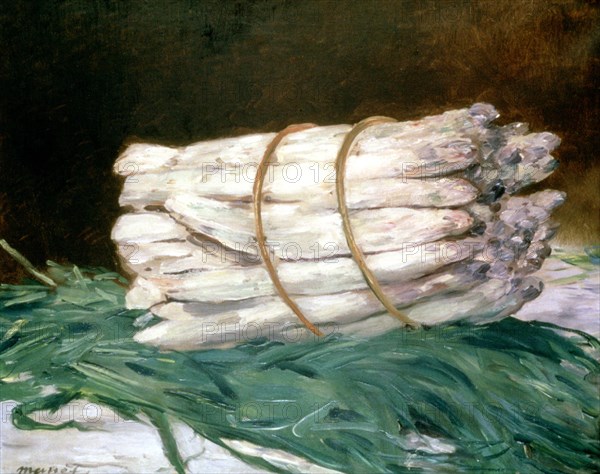 'Bundle of Asparagus', 1880. Artist: Edouard Manet