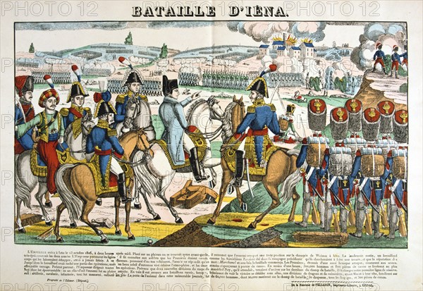 'Battle of Jena', 14 October, 1806, (c1835). Artist: Unknown