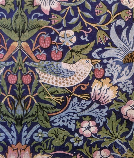 'The Strawberry Thief', 1883. Artist: William Morris