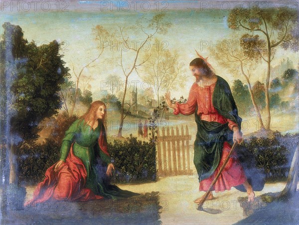 'Noli Me Tangere', early 16th century. Artist: Dosso Dossi