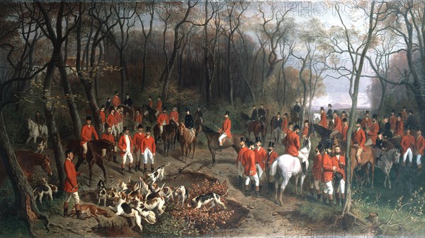 'Elizabeth at the Hunt', late 19th century. Artist: Wilhelm Richter