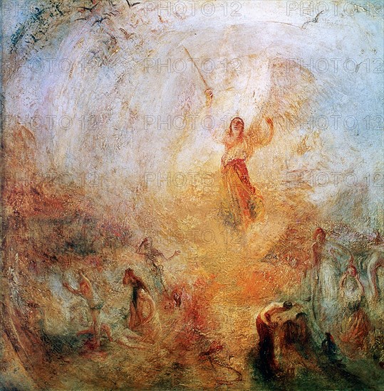 'The Angel Standing in the Sun', 1846. Artist: JMW Turner