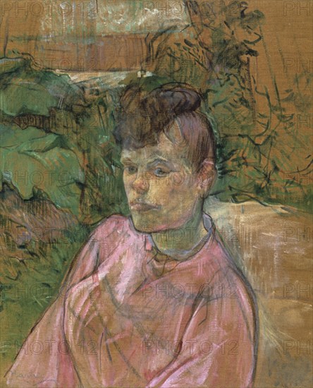 'Woman in the Garden of Monsieur Forest', 1889-1891. Artist: Henri de Toulouse-Lautrec