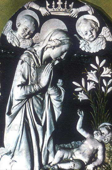 Madonna and Child, 15th-16th century. Artist: Della Robbia family