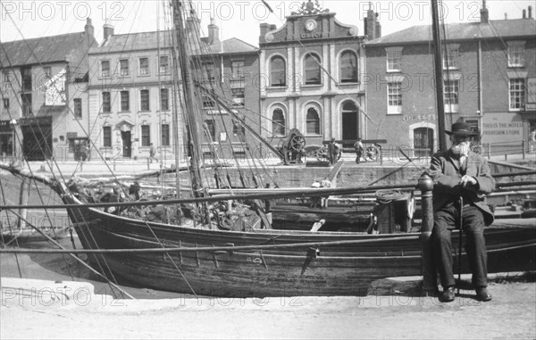 Boat, Bridgwater, Somerset, c1905. Artist: Cecil Sharp