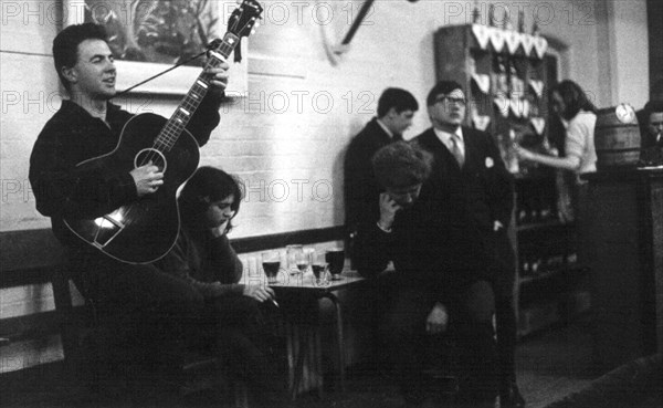 Johnny Handle et al, Cecil Sharp House, London, late 1950s-early 1960s. Artist: Eddis Thomas