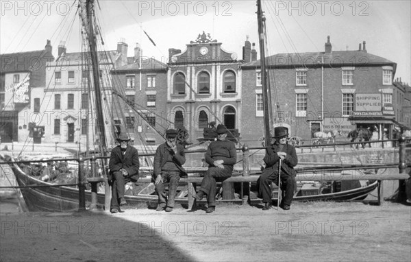 Quay, Bridgwater, Somerset, c1905. Artist: Cecil Sharp