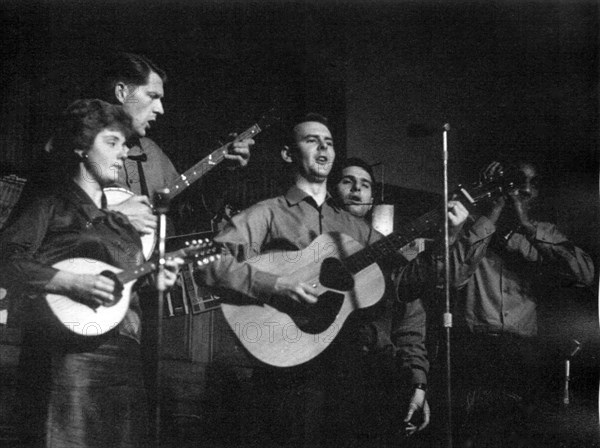 The Spinners, Cecil Sharp House, London, c1960s.  Artist: Eddis Thomas