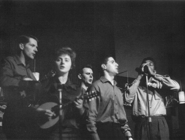 The Spinners, Cecil Sharp House, London, c1960s. Artist: Eddis Thomas