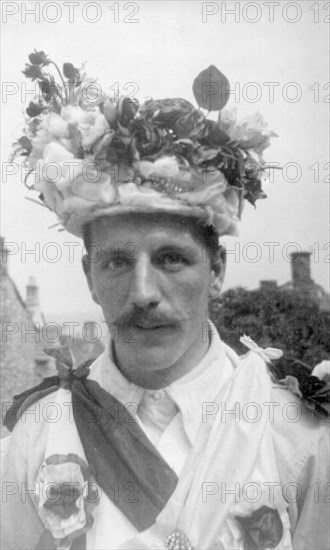 Winster Morris Dancers, Derbyshire, 1908. Artist: Unknown