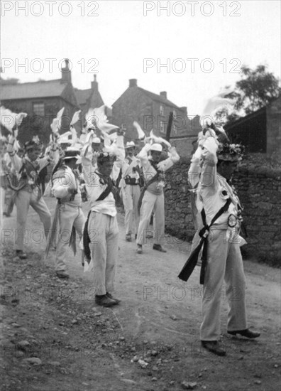 Winster Morris Dancers, Derbyshire, 1908. Artist: Unknown