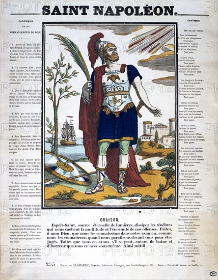 'Saint Napoleon', 19th century. Artist: Unknown
