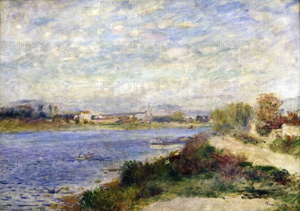 The Seine at Argenteuil', c1883. Artist: Pierre-Auguste Renoir