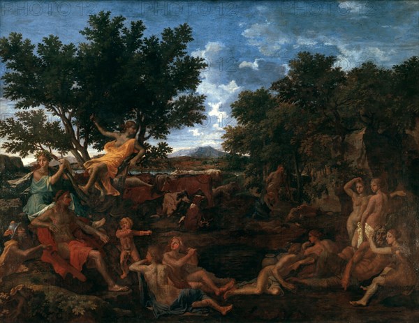 'Apollo, Lover of Daphne', c1664. Artist: Nicolas Poussin