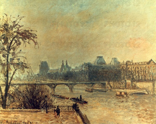 'La Seine et le Louvre', Paris, 1903. Artist: Camille Pissarro