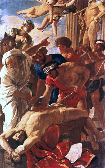 'The Martyrdom of Erasme Saint', 1624. Artist: Nicolas Poussin