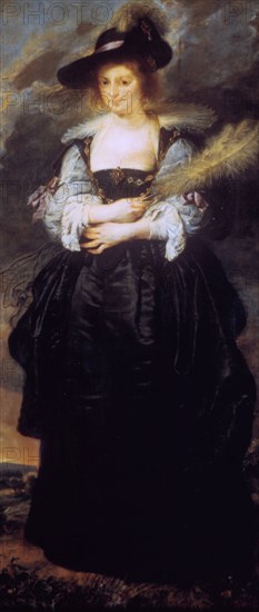 'Portrait of Helena Fourment', c1630-32. Artist: Peter Paul Rubens