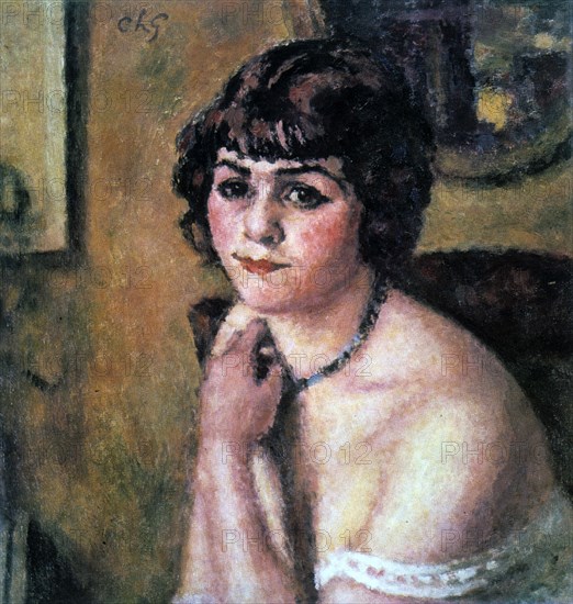 'Head of Young Girl', 1909. Artist: Charles Guerin