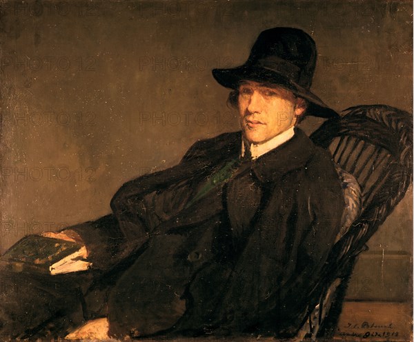 'Portrait of Andre Gide' (1869-1951)', 1912.  Artist: Jacques Emile Blanche