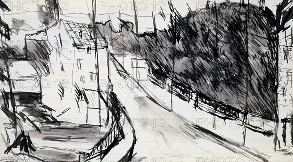 'Street of Suburbs', c1900-1944. Artist: Max Jacob