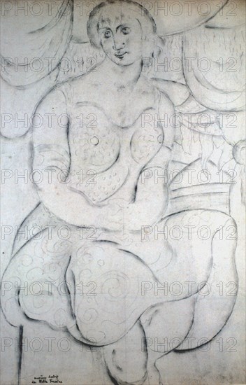 'The Beautiful Open One', c1900-1940. Artist: Eugene Dabit