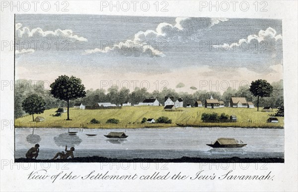 'View of the Settlement called the Jew's Savannah', 1813. Artist: John Gabriel Stedman