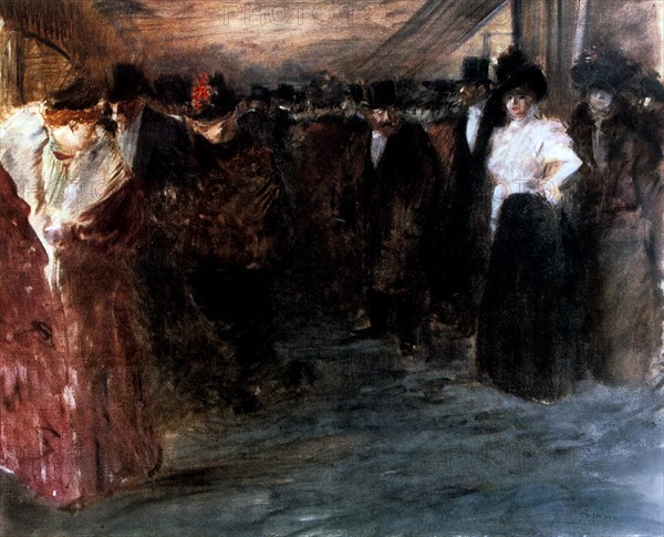 'Music-Hall', 1895-1896. Artist: Jean Louis Forain