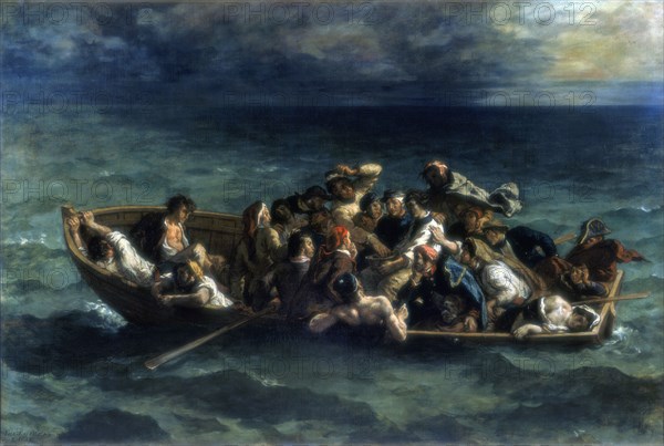 'The Shipwreck of Don Juan', 1840. Artist: Eugène Delacroix