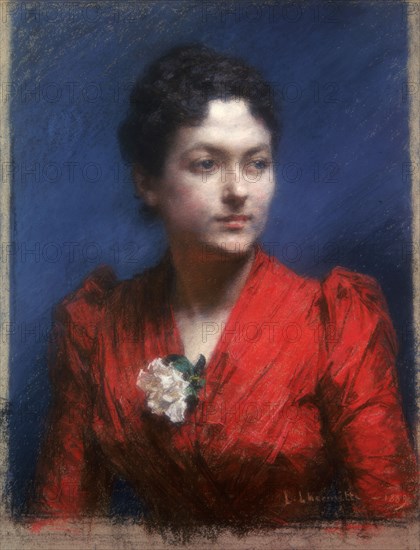 'Madame Lambert', 1889. Artist: Leon-Augustin Lhermitte