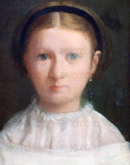 'Giovanna Bellelli', 1856. Artist: Edgar Degas