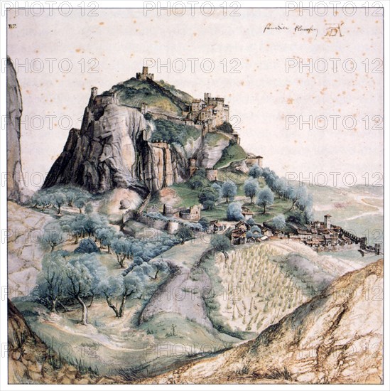 'View of Arco', 1495. Artist: Albrecht Dürer